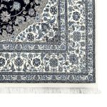 300 x 200cm Imperial High Quality Navy Nain Medallion Rug - Image 4