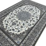 300 x 200cm Persian Kashan Elephant Feet Border Design Cream Rug - Image 5
