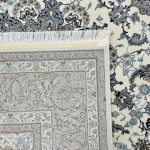 300 x 200cm Persian Kashan Elephant Feet Border Design Cream Rug - Image 8