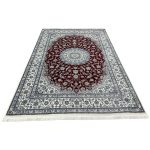 300 x 200cm Persian Red Nain Design Fine Quality Machine Made Rug - Image 2