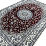 300 x 200cm Persian Red Nain Design Fine Quality Machine Made Rug - Image 5