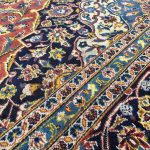 385 x 285cm Hand Knotted Persian Kashan Red  Rug - Image 6