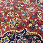 385 x 285cm Hand Knotted Persian Kashan Red  Rug - Image 7
