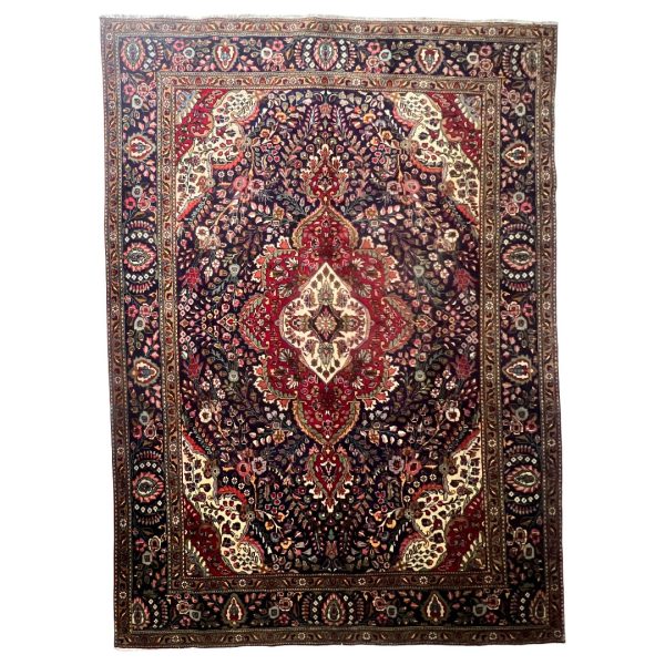 345cm x 240cm Hand-Knotted Persian Tabriz Rug