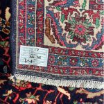 360 x 265cm Hand Knotted Vintage Persian Kashan Wool Rug - Image 8