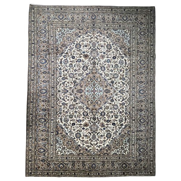 FloralKashan Cream rug
