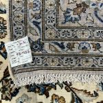 416 x 288cm Hand-Knotted Persian  Floral Kashan Cream Rug - Image 13