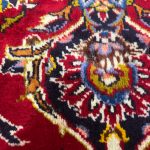 296cm x 200cm Hand-Knotted Vintage Persian Kashan Wool Rug - Image 8