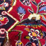 296cm x 200cm Hand-Knotted Vintage Persian Kashan Wool Rug - Image 10