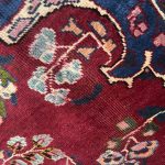 295cm x 200cm Hand-Knotted Persian Kashan Medallion Rug - Image 5