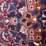 295cm x 200cm Hand-Knotted Persian Kashan Medallion Rug - Image 8