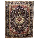 280cm x 200cm Hand-Knotted Persian Tabriz – Wool Rug