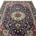 280cm x 200cm Hand-Knotted Persian Tabriz – Wool Rug - Image 2
