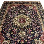 280cm x 200cm Hand-Knotted Persian Tabriz – Wool Rug - Image 3