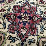 280cm x 200cm Hand-Knotted Persian Tabriz – Wool Rug - Image 6