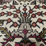 300cm x 200cm Hand-Knotted Persian Geometric Tabriz Wool Rug - Image 6