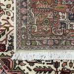 300cm x 200cm Hand-Knotted Persian Geometric Tabriz Wool Rug - Image 9