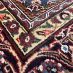 275cm x 200cm Hand-Knotted Persian Kashan Design Red Rug - Image 5