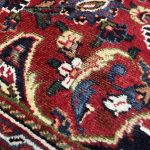 275cm x 200cm Hand-Knotted Persian Kashan Design Red Rug - Image 6