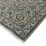 Persian Green Kashan Floral Rug