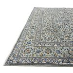 Persian Green Kashan Floral Rug
