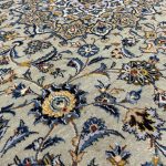 Persian Green Kashan Rug