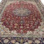 375 x 298cm Hand-Knotted Persian Floral Najafabad Rug - Image 3