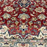 375 x 298cm Hand-Knotted Persian Floral Najafabad Rug - Image 4