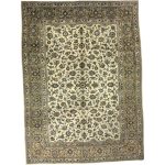 Afghan ivory rug