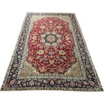 305 x 200cm Hand Knotted Persian Najafabad Classic Red Rug - Image 3