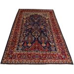 290 x 195cm Vintage Hand Knotted Persian Tabriz-Tree of Life Vase Design Rug - Image 2