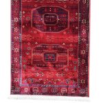 300 x 80cm Afghan Kazak Elephant Feet Design Runner Rug - Image 3