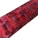 300 x 80cm Afghan Kazak Elephant Feet Design Runner Rug - Image 4
