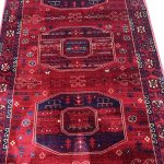 300 x 80cm Afghan Kazak Elephant Feet Design Runner Rug - Image 5