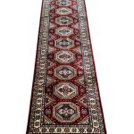 300 x 80cm Afghan Kazak Design Machine Made Runner Rug