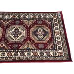 300 x 80cm Afghan Kazak Design Machine Made Runner Rug - Image 6