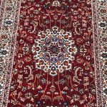 300 x 80cm Persian Kashan Design Soft Quality Red Runner Rug - Image 5