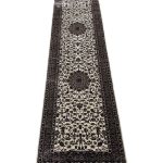 300 x 80cm Persian Kashan Design Beige Runner Rug