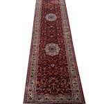 300 x 80cm Persian Mashad Design Red Runner Rug