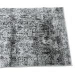 300 x 80cm Modern Style Turkish Machine Made Grey Runner Rug - Image 7