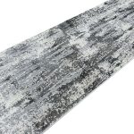 300 x 80cm Modern Turkish Style Grey\Black Runner Rug - Image 5