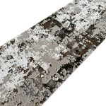 300 x 80cm Turkish Modern Brown Beige Runner Rug - Image 5