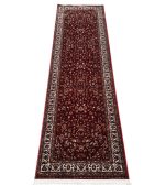 300 x 80cm Persian All Over Kashan Design Red Runner Rug