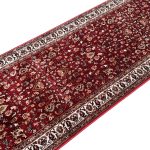 300 x 80cm Persian All Over Kashan Design Red Runner Rug - Image 5
