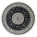 250 x 250cm Imperial High Quality Navy Nain Medallion Round Rug