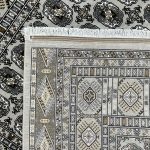 200 x 200cm Square Iranian Machine-Made Bokhara Design Rug – Cream & Grey - Image 8