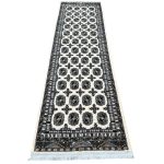 300 x 80 cm Cream Royal Bokhara Runner Rug