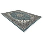400 x 300 cm Duck Egg Blue Classic Floral Design Rug