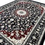 400 x 300 cm Dark Navy Classic Floral Royal Rug - Image 4