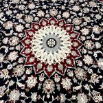 400 x 300 cm Dark Navy Classic Floral Royal Rug - Image 5